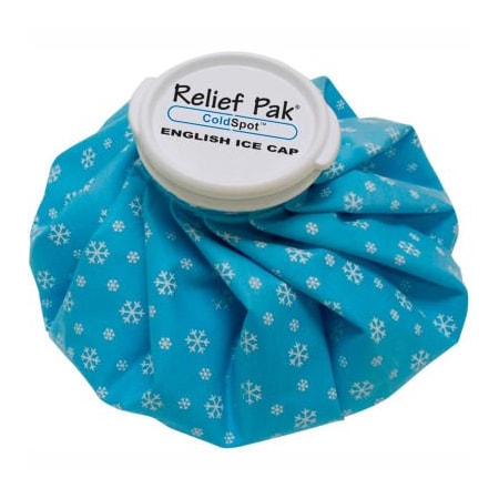 Fabrication Enterprises Relief Pak English Ice Cap Reusable Ice Bag, 11" Diameter, Case of 12 11-1062-12
